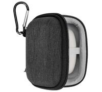 Geekria Shield Étui pour écouteurs Compatible avec Sony WF-1000XM6, LinkBuds Open, LinkBuds Fit, WF-1000XM5, WF-1000XM4 (Dark Grey) Étui Rigide de Voyage avec Clip Mousqueton