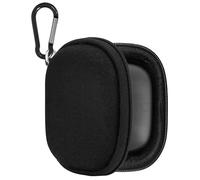 Geekria Shield Étui pour écouteurs Compatible avec Soundcore par Anker Liberty 4, 3 Pro, Life P3, Space A40 - Sac de Voyage Rigide de Remplacement avec Mousqueton (Noir)