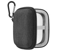 Geekria Shield Étui pour écouteurs sans fil Soundcore by Anker P41i, P40i, P30i, Liberty 5 True Wireless - Coque rigide de rechange - Sac de transport (gris foncé)