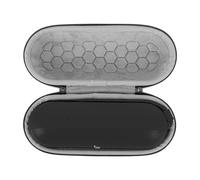 Geekria Shield Étui pour Haut-Parleur Compatible avec Beats Pill (boîtier) - Housse de Protection Rigide de Rechange, Sac Portable avec Crochet pour Porte-clés (Gris foncé)