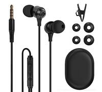 Geekria Sleep Earbuds, Bouchons d'oreille Isolant du Bruit, Mini Confortable ASMR, Oreillette de Sommeil pour Sommeil léger, insomnie, Sommeil latéral, Voyage en Avion, Bruit Blanc