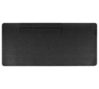GEEKRIA Sous-main en cuir végétalien avec housse de poussière, antidérapant et imperméable, tapis de clavier d'ordinateur pour bureau/maison/écriture/jeux, grande protection de bureau (90 x 40,9 cm