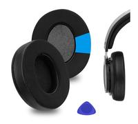 Geekria Sport Coussinets d’Oreille de Rechange avec Gel rafraîchissant pour Philips SHP9500, SHP9500S, SHP9600, Coussinets d’Oreille, pièces de réparation (Noir)