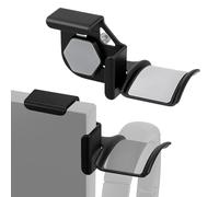 Geekria Support Casque à Pince pour Moniteur, Crochet Casque sur Support d’écran, Suspendu Gaming Peu encombrant, Compatible avec Sennheiser, Bose, Sony, Beats, Razer (Noir, Lot de 2)