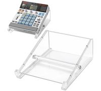 GEEKRIA Support de bureau en acrylique pour sampler audio, compatible avec Akai Professional MPC Sample portable groovebox, conception ergonomique à angle d’inclinaison