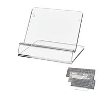 Geekria Support de clavier mécanique en acrylique pour clavier de jeu 60 %, 75 %, 80 %, 96 % (transparent)
