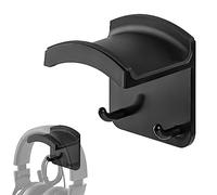 GEEKRIA Support de crochet pour casque gaming, fixation murale, compatible avec Bose, SONY, Sennheiser, AKG, JBL, Beats, pour maison/bureau/studio (Noir)