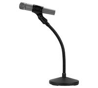 Geekria Support de microphone de table à col de cygne for Creators avec bras flexible, support de micro de bureau réglable avec base lestée, compatible avec Shure KSM11, SM57, TONOR D5, K1