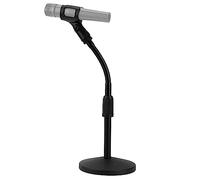 Geekria Support de Microphone télescopique à col de Cygne for Creators avec Bras Flexible Compatible avec Shure KSM11, SM57, TONOR D5, K1 Support de Microphone de Bureau réglable avec Base lestée