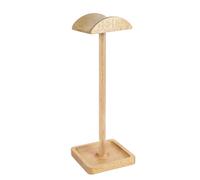 GEEKRIA Support en Bois pour Casque Supra-auriculaire, Support pour Casque de Jeu, Support de Bureau avec Base Solide et Lourde, Compatible avec Bose QC45 et Sony WH-1000XM6 (Base carrée en Bois)