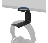 GEEKRIA Support magnétique pour casque, crochets pour casque, support de bureau en aluminium avec coussinet en caoutchouc, compatible avec Sennheiser, Bose, Beats, Razer, HyperX et Sony (noir)