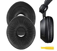 GEEKRIA Technics RP-DJ1200, RP-DJ1205, RP-DJ1210 Replacement Ear Pads/Headphone Earpads/Ear Cushion/Ear Cups/Ear Cover/Headset Earpad Repair Parts (Black)