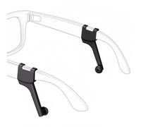 Geekria Tubes audio améliorant le son compatibles avec les lunettes Ray-Ban Meta Gen1/Gen2/Oakley HSTN, accessoires de guide sonore directionnel pour lunettes intelligentes, amplificateur de son à