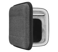 Geekria UltraShell Case Compatible avec Apple TV 5ème Génération (32 Go/64 Go), Sac de Transport de Voyage à Coque Rigide de Remplacement avec Espace pour Télécommandes et Accessoires (Gris)