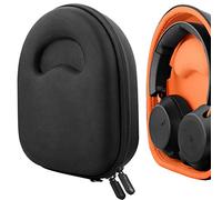 Geekria UltraShell Étui pour Casque Compatible avec BACKBEAT GO810, BACKBEAT PRO2, BLACKWIRE 3300, Coque Rigide de Rechange avec Rangement pour Accessoires (Noir)