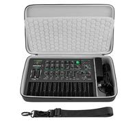 Geekria Valise Rigide de Voyage Compatible avec Arturia MicroBrute UFO/MicroFreak, Sac pour synthétiseur Audio (Gris foncé)