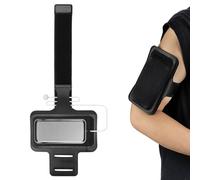 Geekria VR Bracelet de batterie compatible avec Vision Pro, housse de protection portable, pochette de brassard portable, protection antichoc, accessoires de batterie (noir)