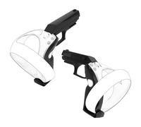 GEEKRIA VR Game Gun Controller Cover Compatible avec PSVR 2, Support de tir, Accessoires de poignée de Jeu de tir VR, Coque Rigide antidérapante, étui de Protection (1 Paire)