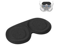 GEEKRIA VR Housse de Protection d'objectif Compatible avec Vision Pro et Meta Quest 3, Protection EVA Anti-poussière et Anti-Rayures, Accessoires pour Casque VR (Noir, 2 pièces)
