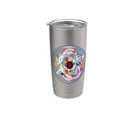 Geeks des sciences de la physique des particules quantiques Gobelet isotherme en acier inoxydable double paroi
