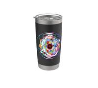 Geeks des sciences de la physique des particules quantiques Gobelet isotherme en acier inoxydable double paroi