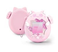 GeekShare Coque en silicone compatible avec Tamagotchi Paradise - Coque de protection souple - Capuchons de boutons - Collier de perles et autocollants - Peau anti-rayures - Poignée confortable