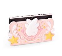GeekShare Coque frontale en silicone souple compatible avec station de charge Switch 2, coque anti-rayures pour station d'accueil Switch 2 - Série Star Wings