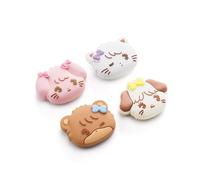 GeekShare Lot de 4 capuchons de joystick en silicone compatibles avec Switch 2025 - Capuchons de joystick souples pour Switch 2 - Mikko Sweet Thoughts