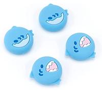 GeekShare Mignon Silicone Joycon Thumb Grip Caps, Joystick Cover Compatible avec Switch/OLED/Switch Lite, 4PCS - Baby Shark