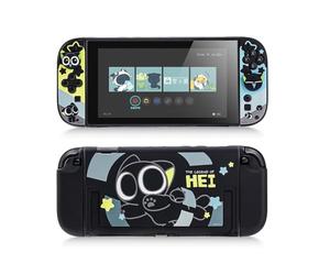 GeekShare Protective Case Compatible with Switch 2, Hard PC Slim Dockable Shell Cover Designed for Switch 2025 Game Console and Joy Con Controllers - The HEI Serie