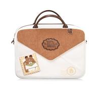 GeekShare Sac de rangement de grande capacité pour ordinateur portable - Bandoulière et housse pour ordinateur portable 14" compatible avec iPad/Pro/Air, sac étanche avec compartiment pour tablette