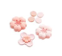 GeekShare Sakura Cross - Ensemble de touches en D compatibles avec Switch 2, autocollants avec touches ABXY, couleur : Rose cerise