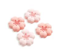 GeekShare Sakura Lot de 4 poignées de joystick en silicone antidérapantes avec design original et poignée confortable pour Switch 2