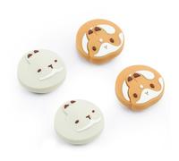 GeekShare TIMOTHY Squad - Lot de 4 capuchons de rechange pour Nintendo Switch 2 (2025), compatibles avec Switch 2, confortables et durables