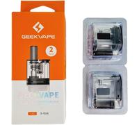 Geekvape Soul Pod [1.0ohm 5W-15W;0.6ohm 15W-30W] 2 Packs - Design étanche, vaporisation douce MTL & RDL, bobine en maille, flux d'air ajustable, pas de nicotine (Soul Cartridge 1.0ohm)