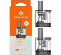 Geekvape Soul Pod [1.0ohm 5W-15W;0.6ohm 15W-30W] 2 Packs - Design étanche, vaporisation douce MTL & RDL, bobine en maille, flux d'air ajustable, pas de nicotine (Soul Cartridge 0.6ohm)