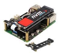Geekworm X1001 PCIe to M.2 Hat M.2 NVMe SSD PIP Shield for Raspberry Pi 5