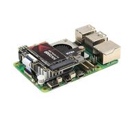 Geekworm X1003 Carte PCIe vers M.2 Hat NVMe SSD PIP PCIe pour Raspberry Pi 5 et Refroidisseur Actif Officiel
