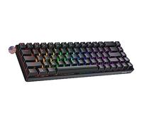 Geeky GK65 SE 65% | Clavier de Jeu Mécanique | 68 Touches Multicolores Rétroéclairées RGB LED pour Gaming PC/Mac | ANSI US Clavier Américain (Noir, Mechanical Speed Silver)