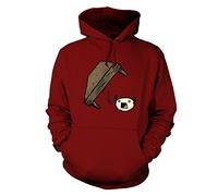 Geeky Hoodies By Something Geeky - Sweat-shirt à capuche - - Pull Homme - Rouge - Red Hot Chilli - XL