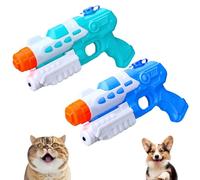 Geelin Lot de 2 vaporisateurs pour chats et chiens - Pour dressage de chats - Style rétro - Bleu vert