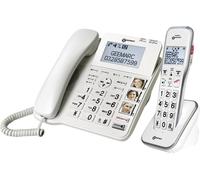 Geemarc Telecom Téléphone filaire Amplidect 595 Combi – Amplifié, pour séniors, SOS – FR