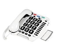 Geemarc CL100V2_WH_IF Téléphone amplifié grosses touches (version Franà§aise)