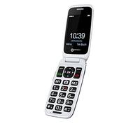 Geemarc CL8700 - Téléphone Mobile à Clapet 4G avec Gros Boutons, Fonction Géolocalisation et Touches Mémoire pour Personnes Agées - Adapté aux Malentendants - Débloqué et Bluetooth