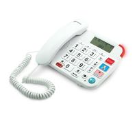 Geemarc Dallas 20 - Téléphone fixe filaire à grosses touches pour seniors