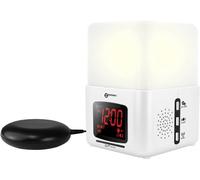 Geemarc JWNS-Light_WH_I à quartz Réveil blanc sonnerie de réveil très puissante