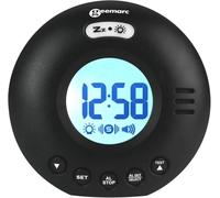 Geemarc Réveil de voyage JWNS-Voyager amplifié avec étui de transport Noir