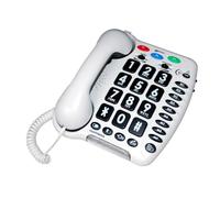 Geemarc TELEPHONE AMPLIFIE +60db AMPLIPOWER 50 ANTHRACITE AVEC GROSSES TOUCHES