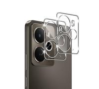 GEEMEE 2 pièces pour Realme 14 5G/Realme 14T Arrière Caméra Verre Trempé Protection Ecran, 9H Sensibilité Protecteur D'écran Film, HD Couverture Complète Screen Protector