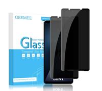 GEEMEE 2 Pièces pour Sony Xperia 1 VII Anti-Espion Verre Trempé, 9H Ultra Privacy Protecteur D'écran Vie Privée Film De Anti-Espion Protection écran
